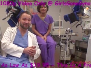 Ebony cutie Jackie Banes Examined By therapist Tampa & Doctor Rose At GirlsGoneGyno&period;com