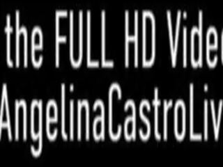 Glorious Massage And Pussy Fucking&excl; Cuban beauty Angelina Castro Gets Dicked&excl;